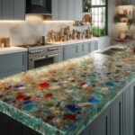 Kitchen synthetic tops